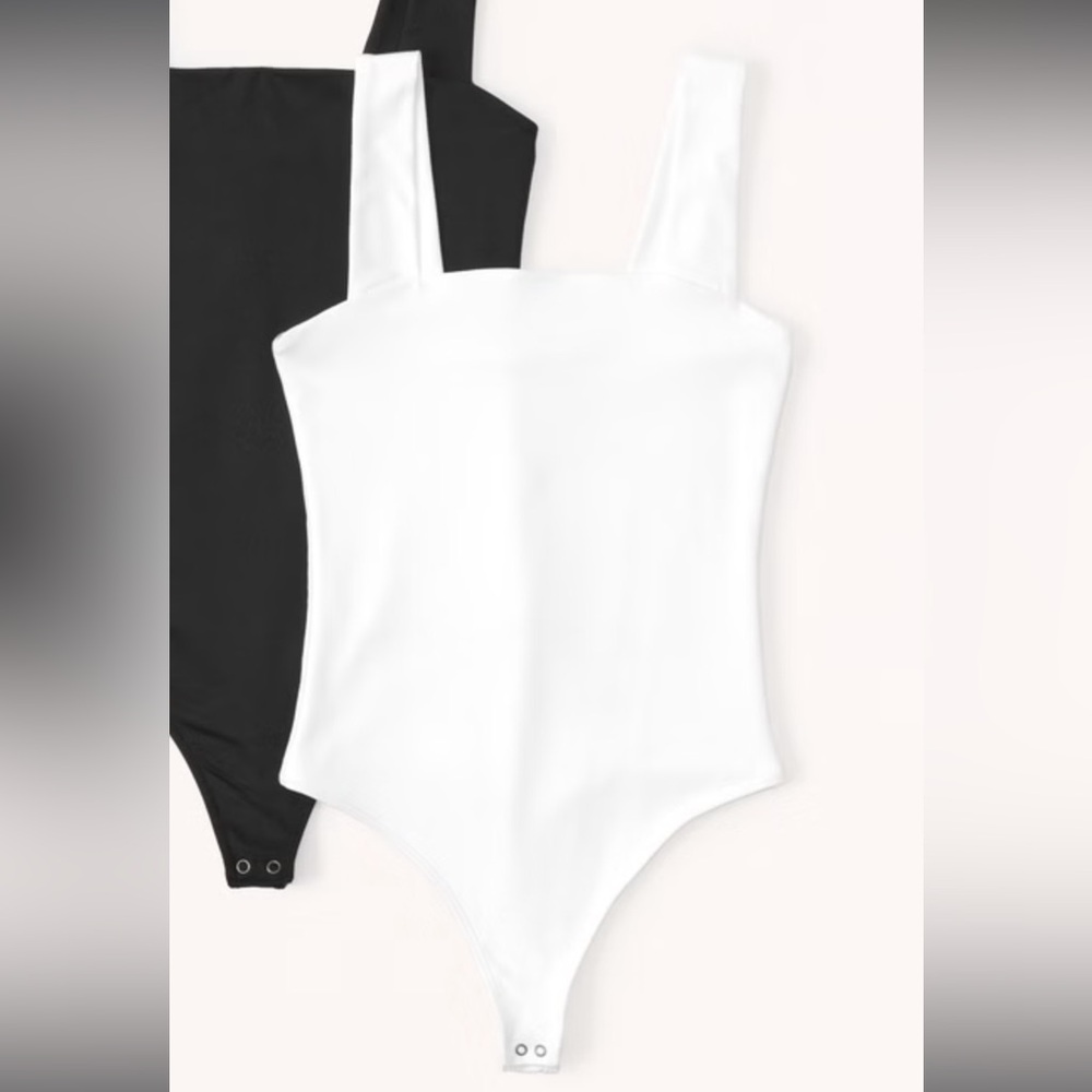 Abercrombie soft collection square neck bodysuit